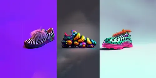 High Concept Shoes generated by dalle