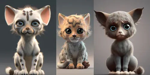Cute Kittens generated by dalle