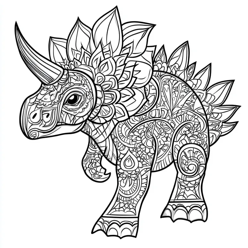 Mandala Animal Coloring Pages Intricate