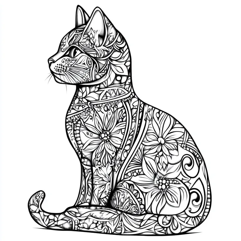 Mandala Animal Coloring Pages Intricate