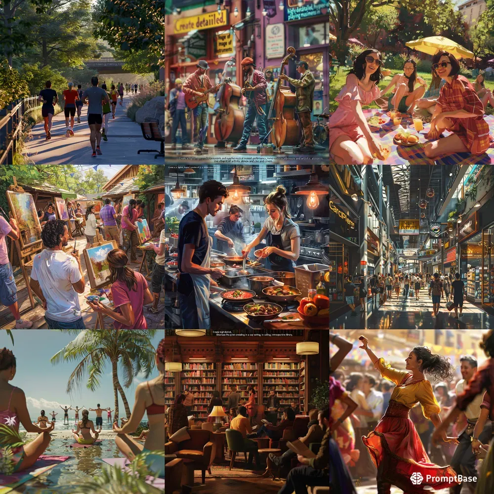 Hyperrealistic Action Scenes