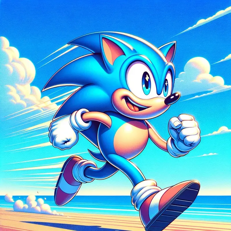 Vibrant 80s Style Cartoons