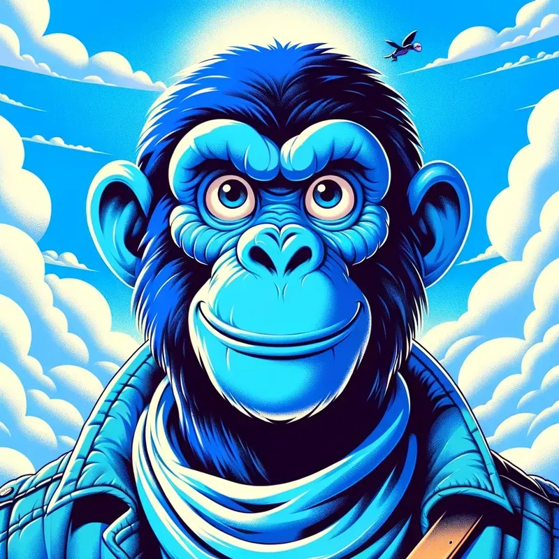 Vibrant 80s Style Cartoons