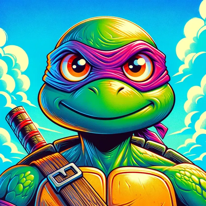 Vibrant 80s Style Cartoons