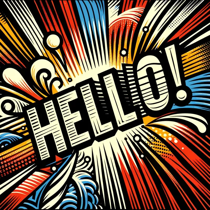 Brightscript Bold Bright Text Art