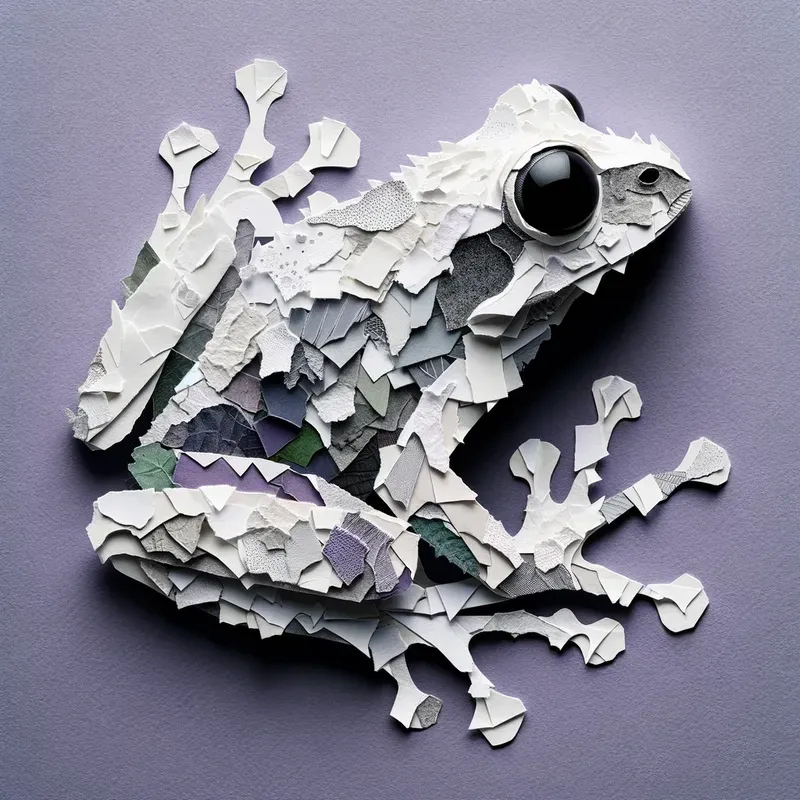 Abstract Paper Silhouette Art