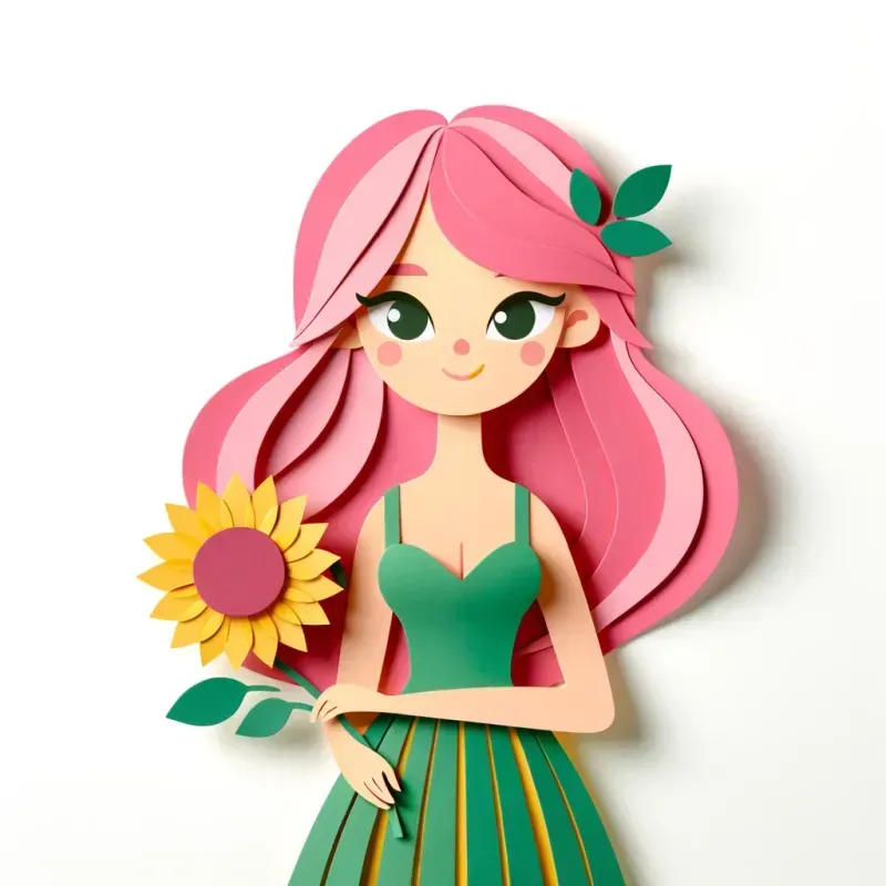 Dynamic Minimalist Cartoon Characters