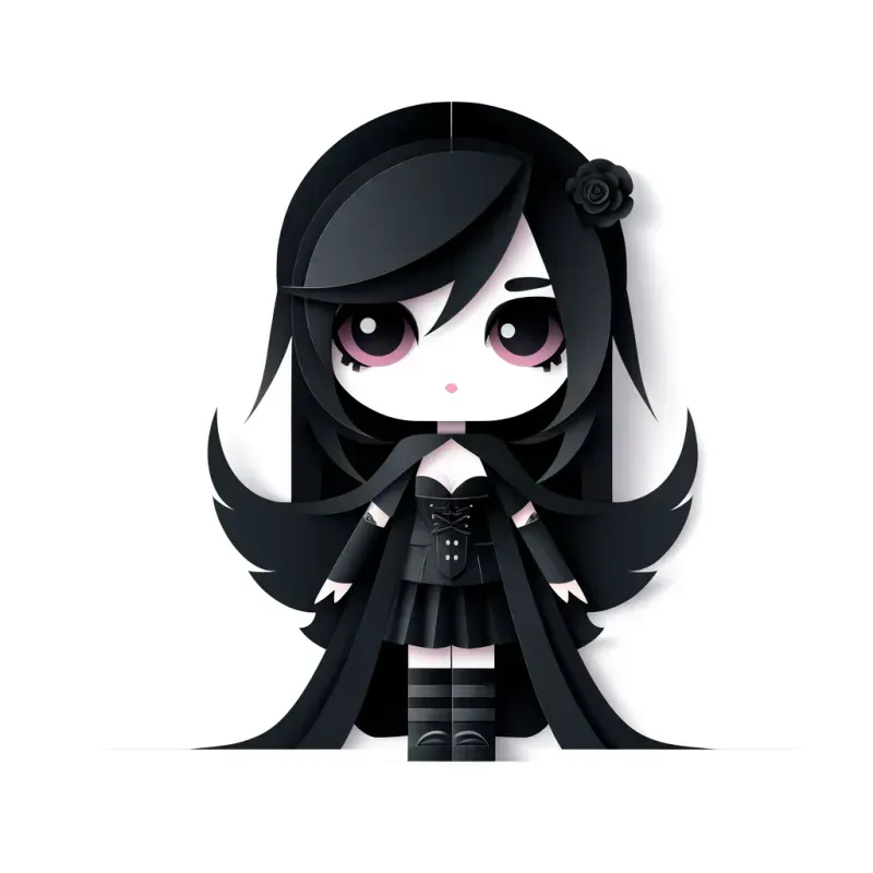 Dynamic Minimalist Cartoon Characters