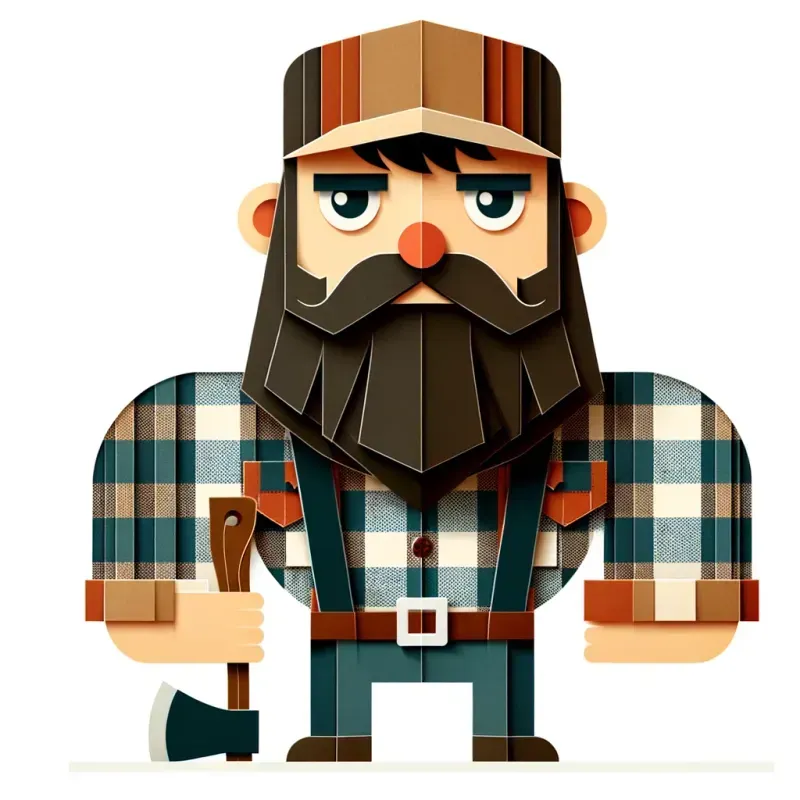 Dynamic Minimalist Cartoon Characters