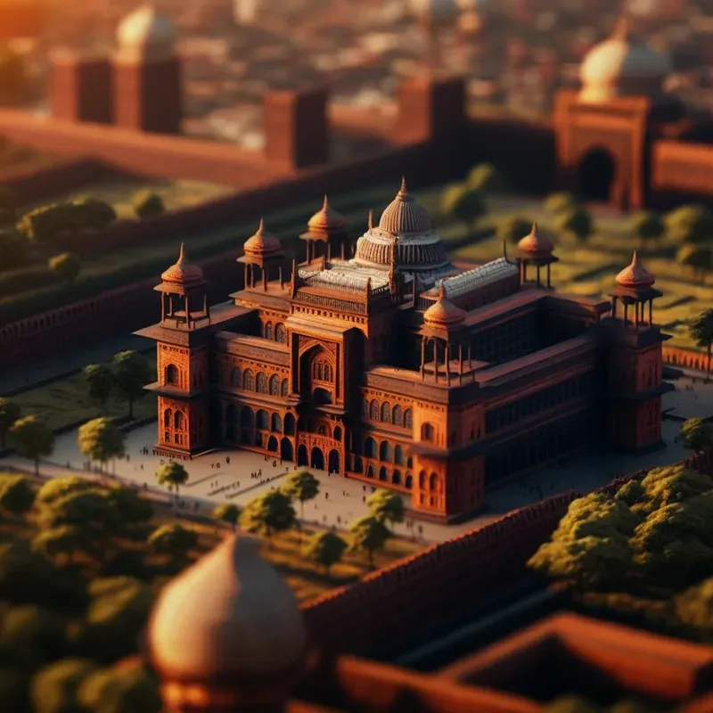 Famous Castles And Fort Miniatures