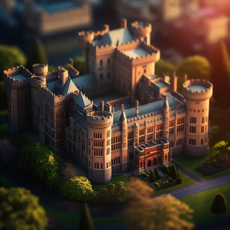 Famous Castles And Fort Miniatures