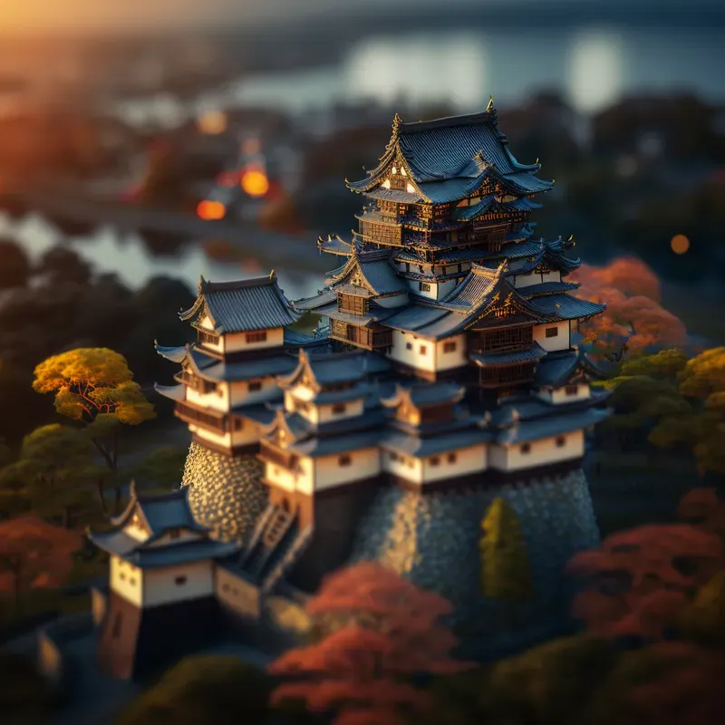Famous Castles And Fort Miniatures