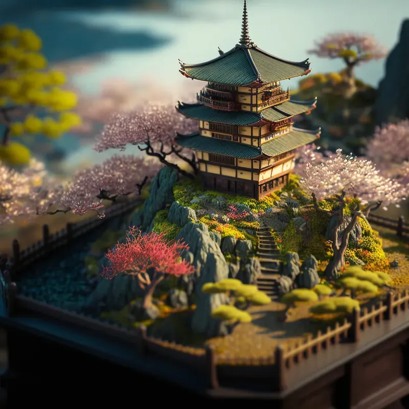 Japanese Miniature Houses