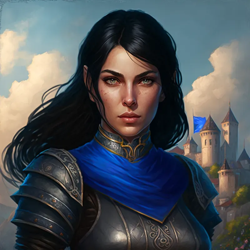 Painted Fantasy RPG Portraits
