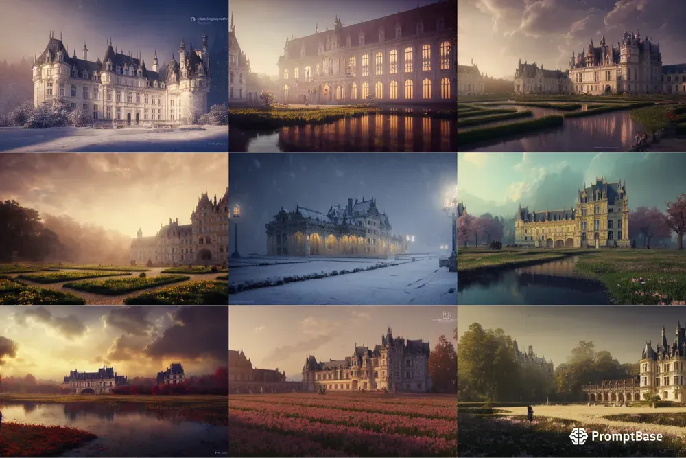 French Chateaux Castles
