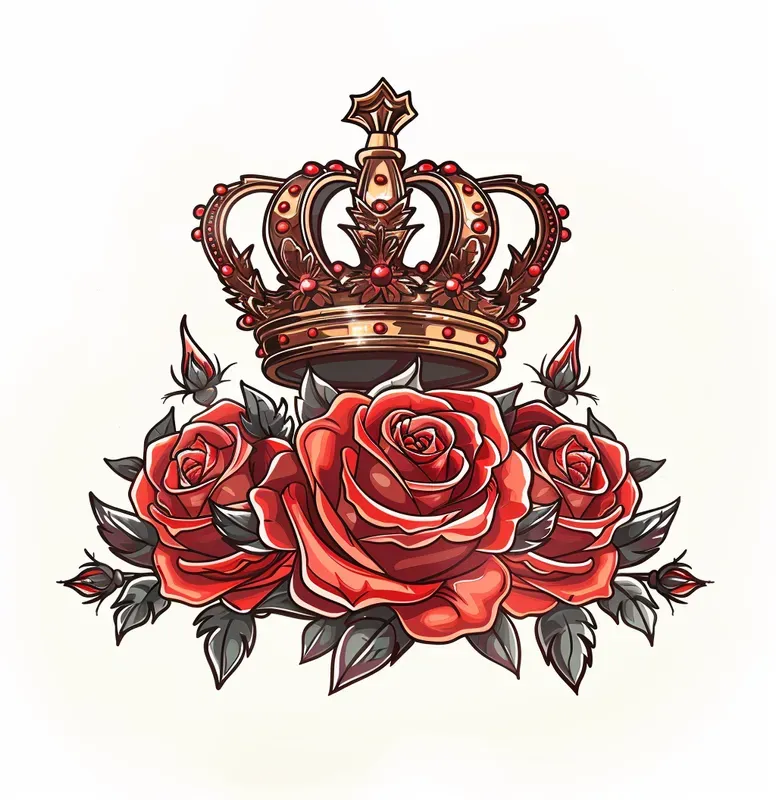 Old School Tattoo Designs With Roses