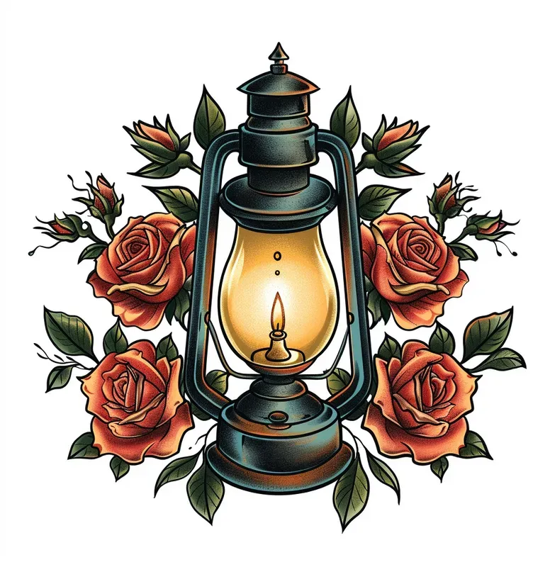 Old School Tattoo Designs With Roses