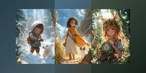 Disney Animation Scenes generated by midjourney