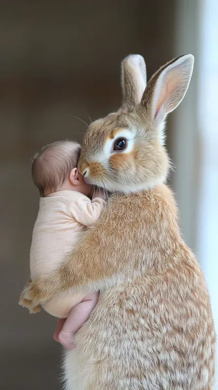 Gently Holding Babies