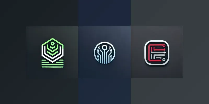 Logos For Modern Tech Startups generated by undefined