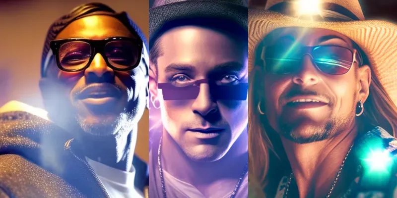 Your Face as a Rap Superstar generated by undefined