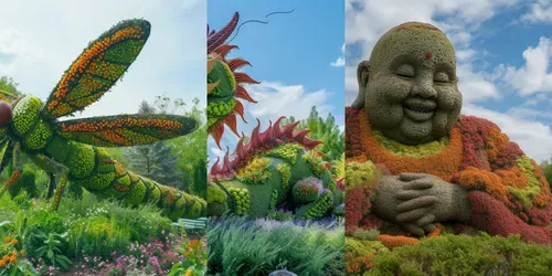 Stunning Garden Designs generated by midjourney