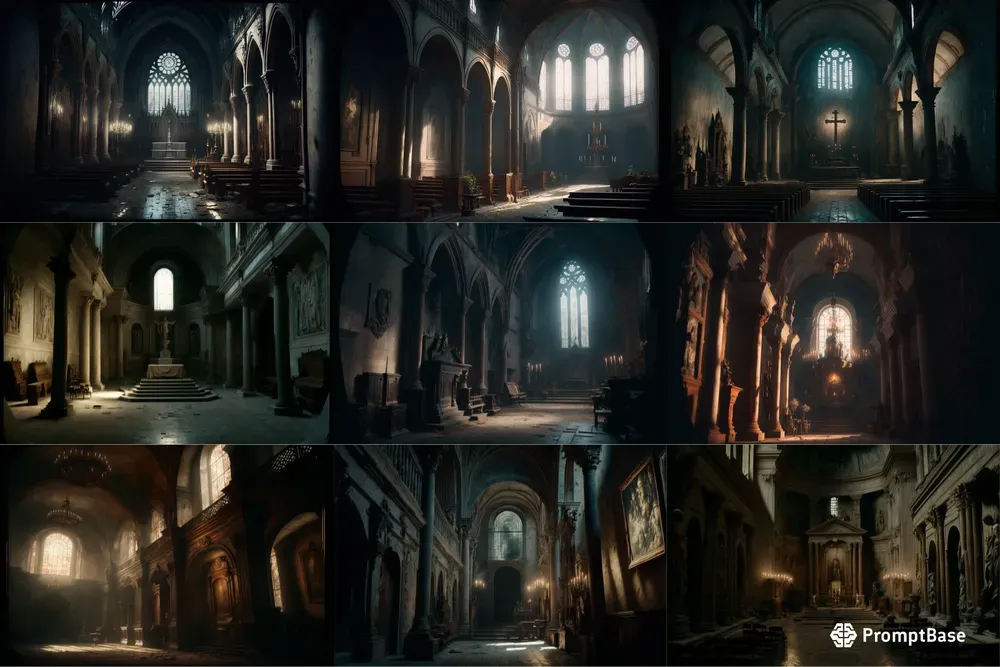 Cinematic Old Churches Worldwide
