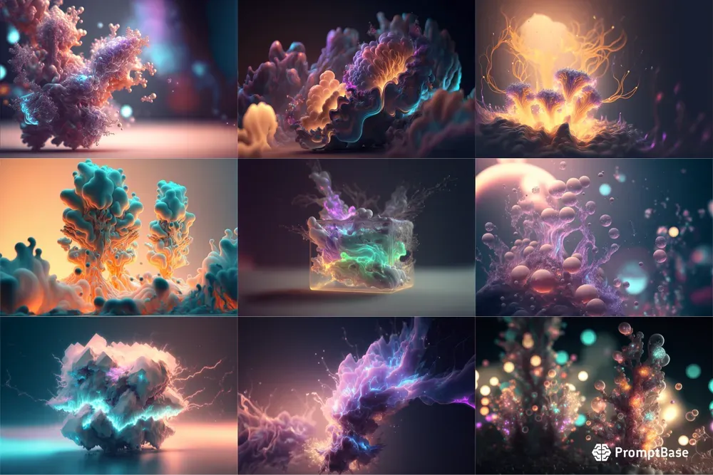 Abstract Fractal Fluids