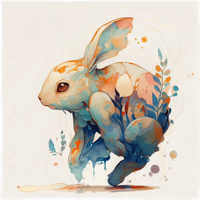 Cute Watercolour Illustrations