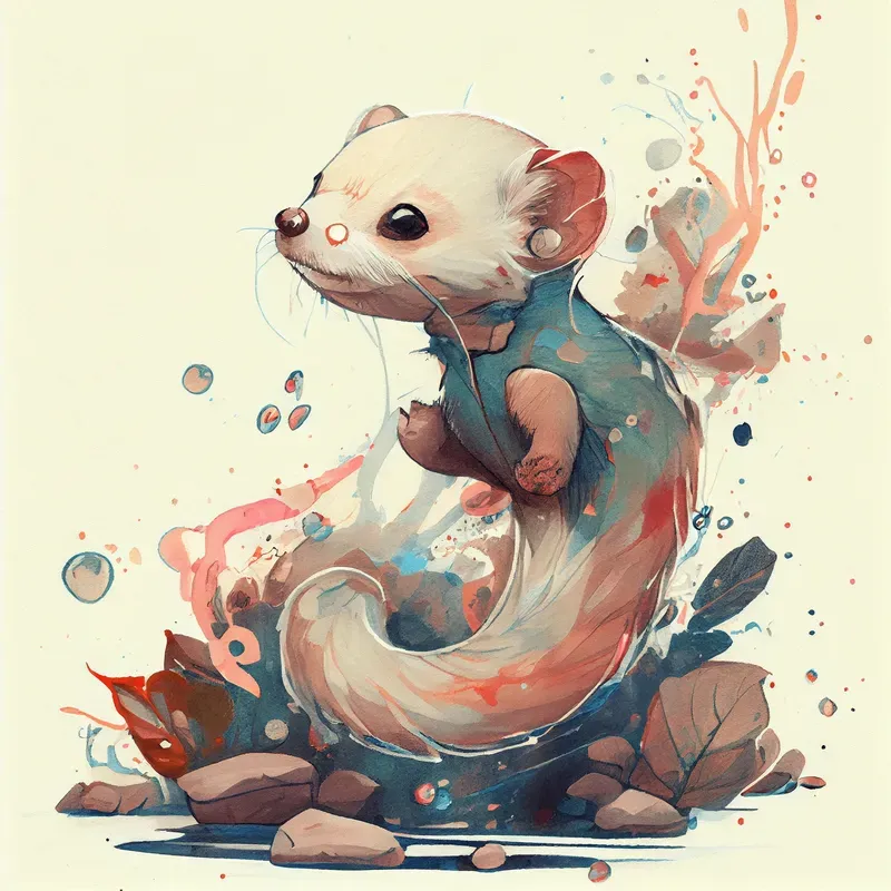 Cute Watercolour Illustrations