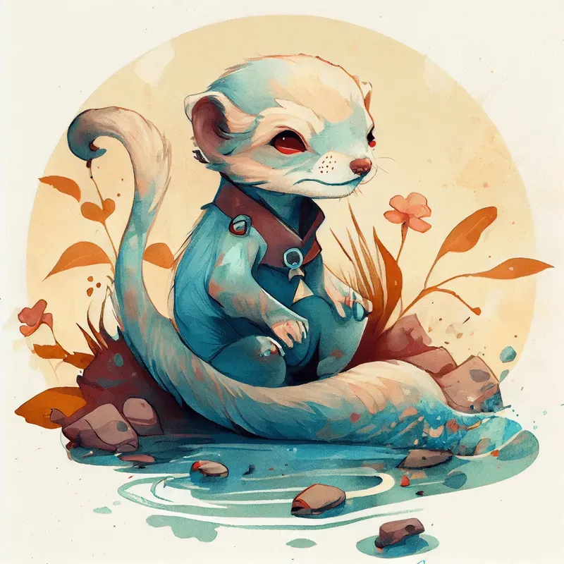 Cute Watercolour Illustrations