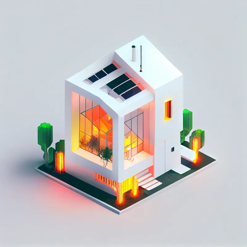 Contemporary Isometric Houses