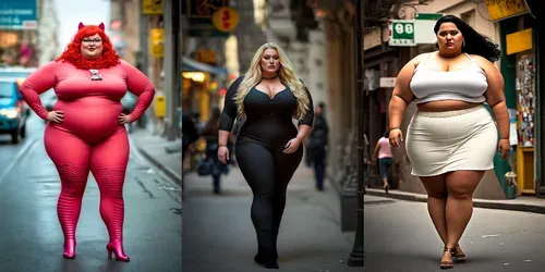 Curvaceous Beauties generated by midjourney
