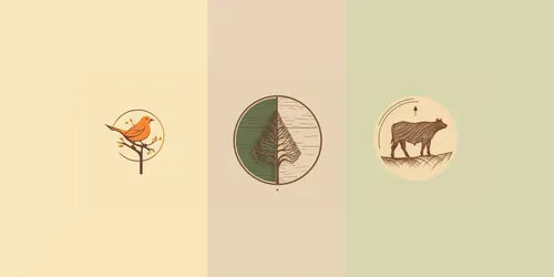 Rustic Minimal Tshirt Logo Designs generated by midjourney