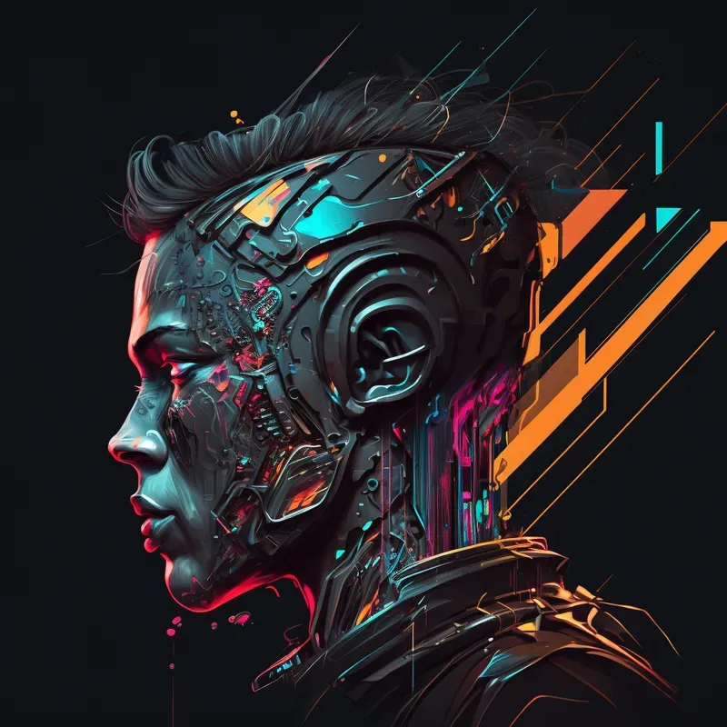Vibrant Color Futuristic Illustrations