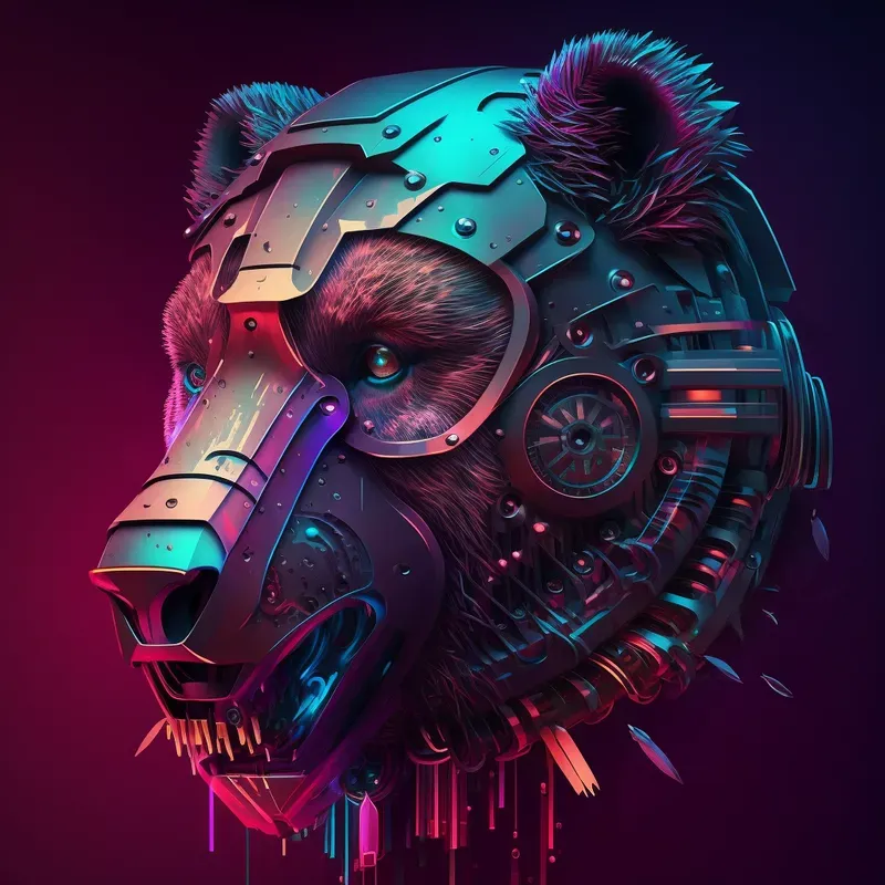 Vibrant Color Futuristic Illustrations