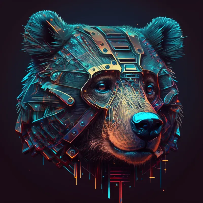 Vibrant Color Futuristic Illustrations