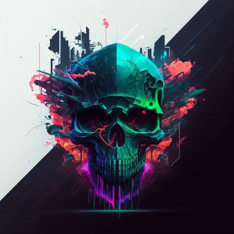 Vibrant Color Futuristic Illustrations