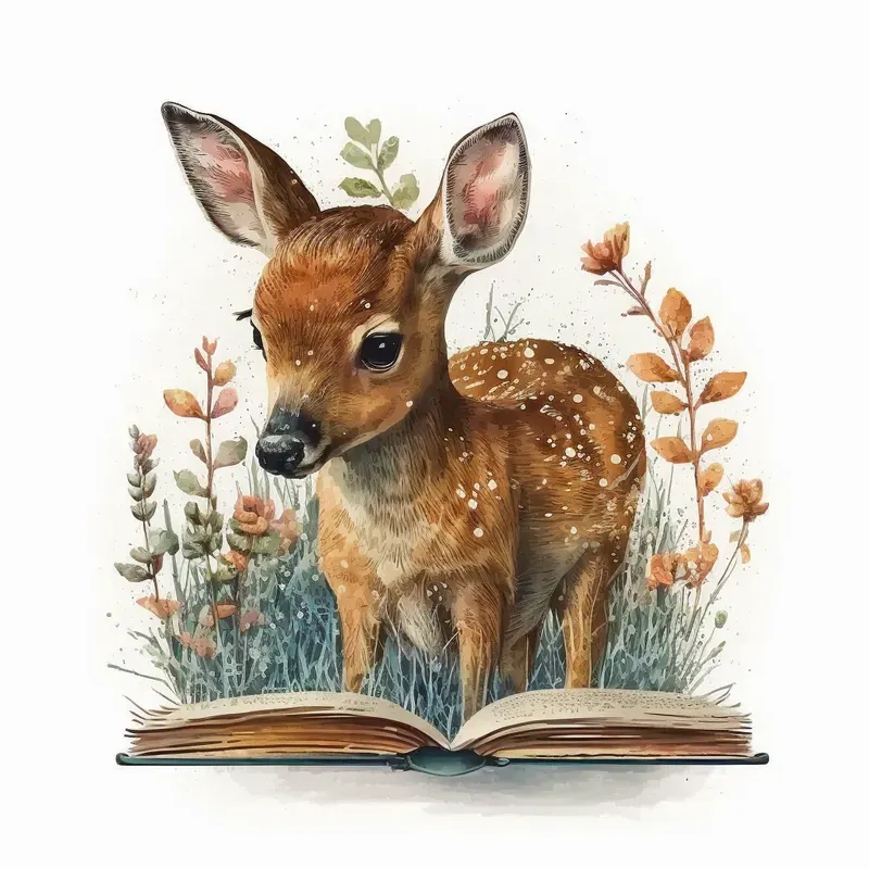 Cute Water Color Animals