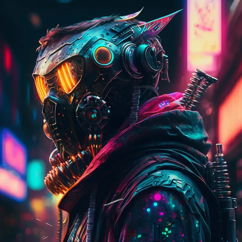 Fantasy Characters In An Alien City