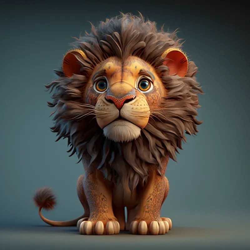 Hyper Realistic Cartoon Animals