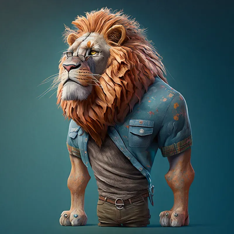 Dressed Animal Illustrations
