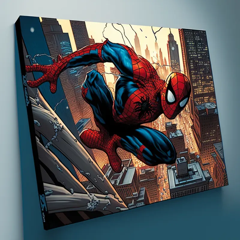 Marvel Comic Style Illustrations