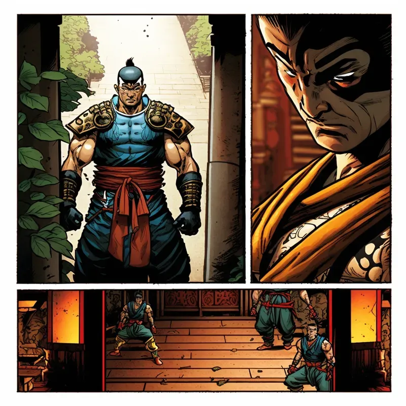 Marvel Comic Style Illustrations