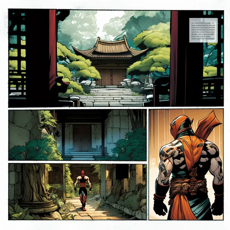 Marvel Comic Style Illustrations