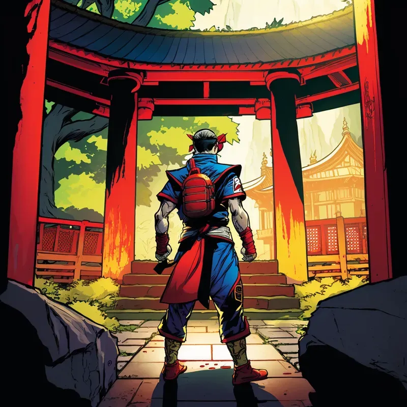 Marvel Comic Style Illustrations