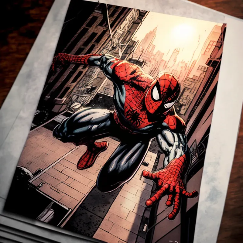 Marvel Comic Style Illustrations