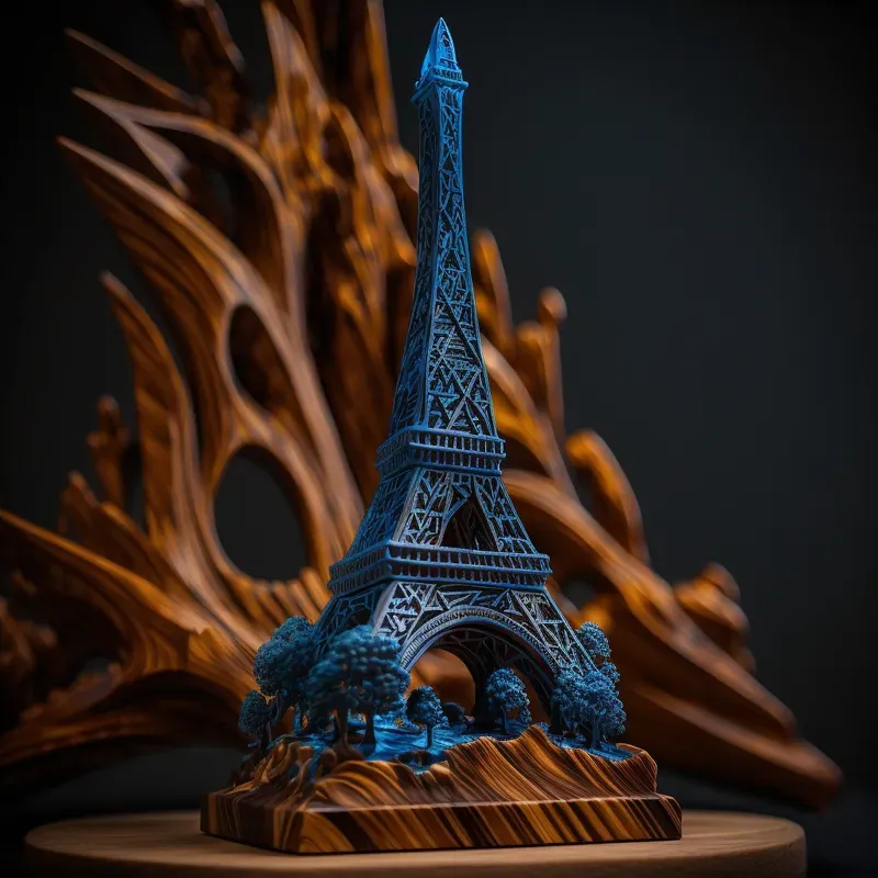 3D Wooden Objects