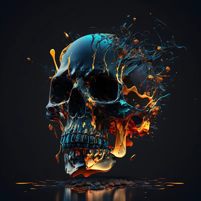 3D Exploding And Melting Objects