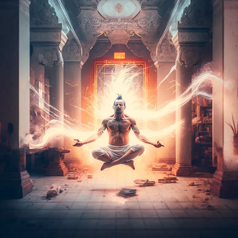 Powerful Yoga Poster Illustrations